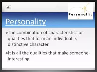 Personality