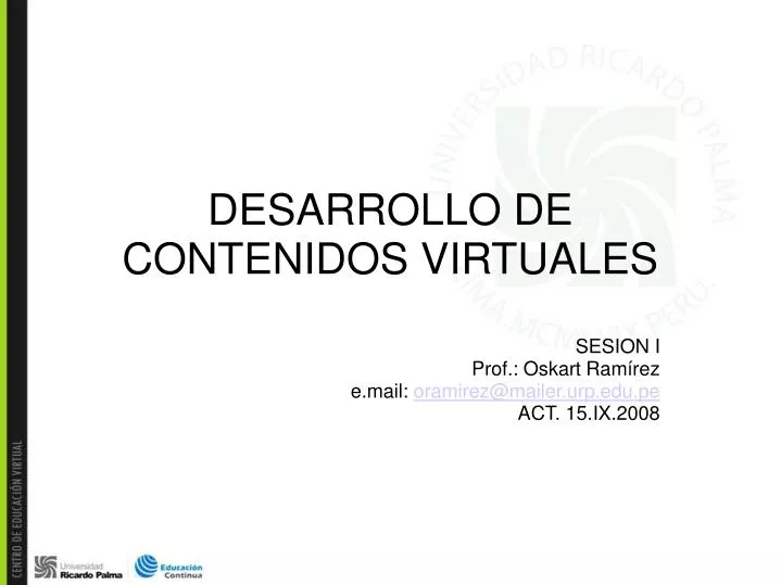 desarrollo de contenidos virtuales