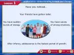 Adolescence—Understanding Growth and Change - slide 1