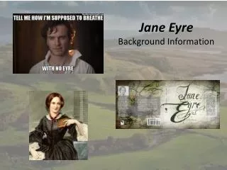 jane eyre background information