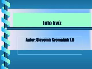 info kv z
