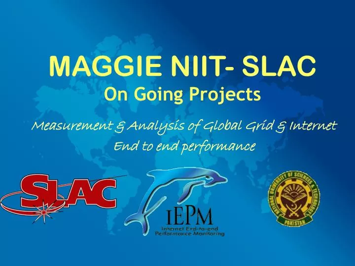 maggie niit slac on going projects
