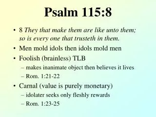 Psalm 115:8