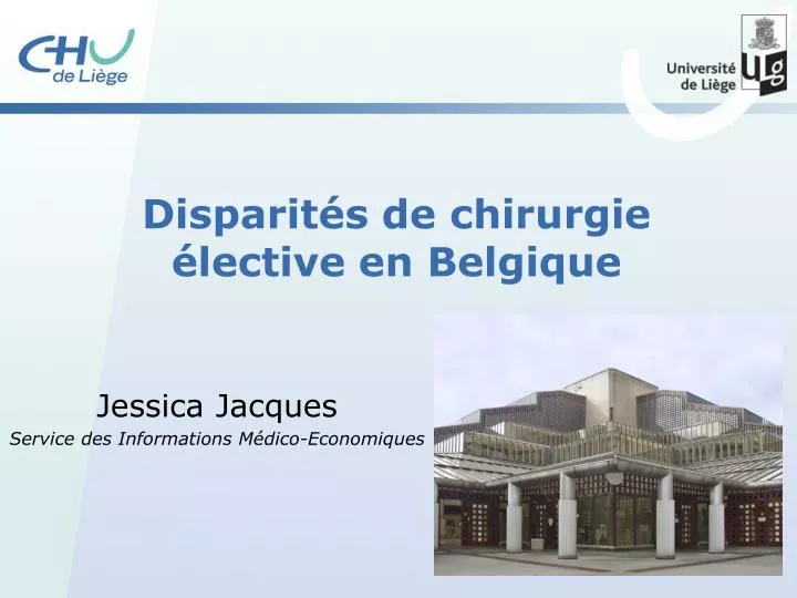 disparit s de chirurgie lective en belgique