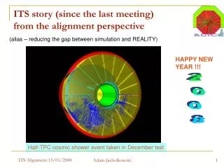 ITS story (since the last meeting) from the alignment perspective