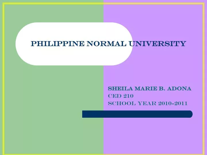 philippine normal university