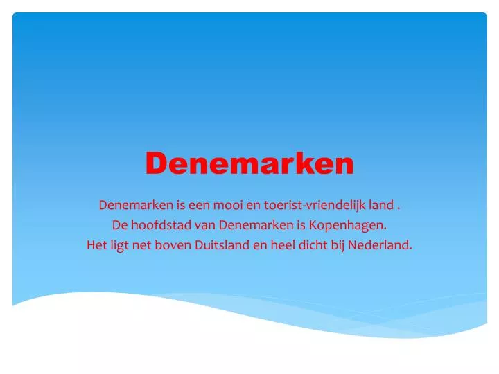 denemarken