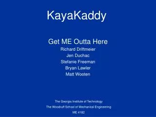 KayaKaddy