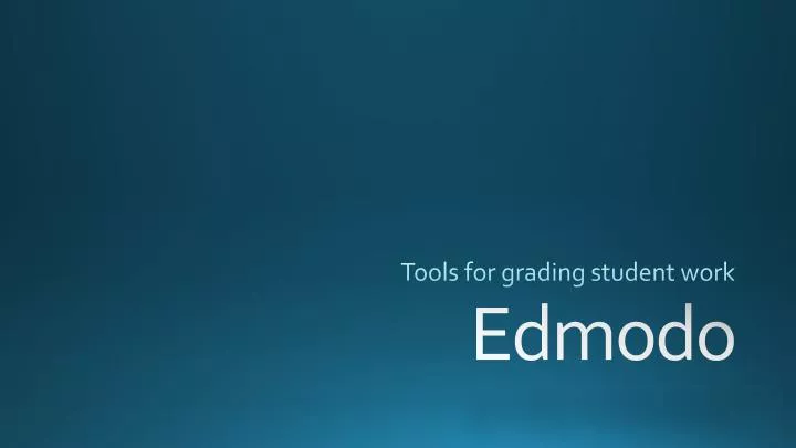 tools for grading student work