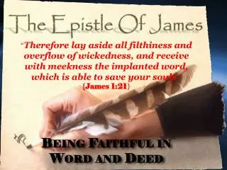 Being Faithful in Word and Deed