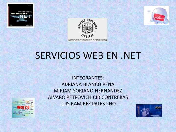 servicios web en net