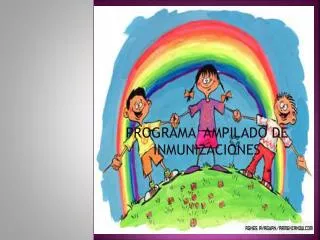 programa ampilado de inmunizaciones
