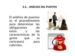 3 3 an lisis del puestos