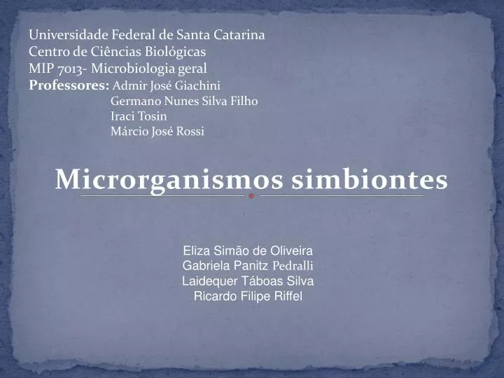 microrganismos simbiontes