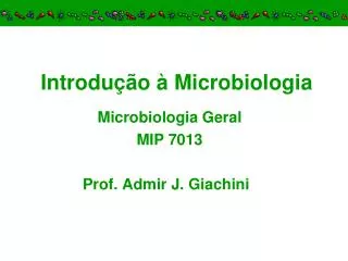introdu o microbiologia