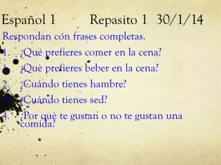 espa ol 1 repasito 1 30 1 14