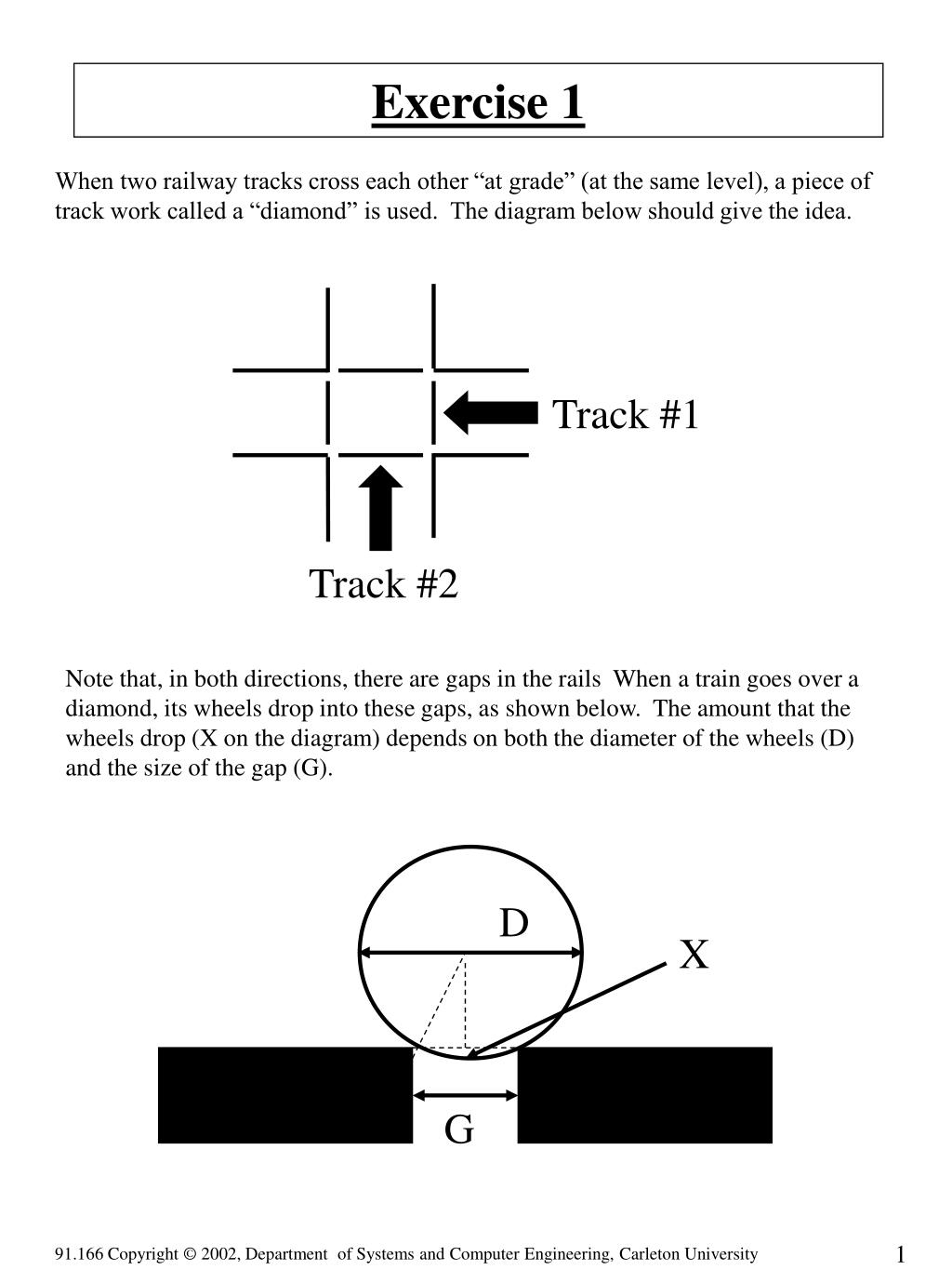 PPT - Exercise 1 PowerPoint Presentation, free download - ID:6240116