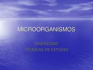 microorganismos