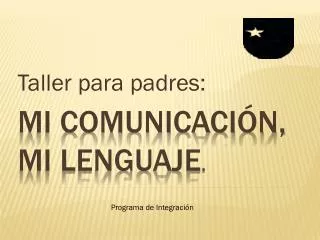 taller para padres