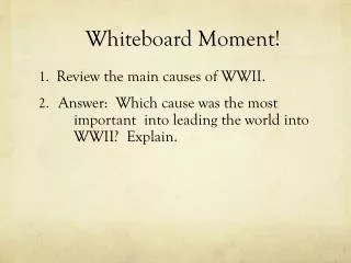 Whiteboard Moment!