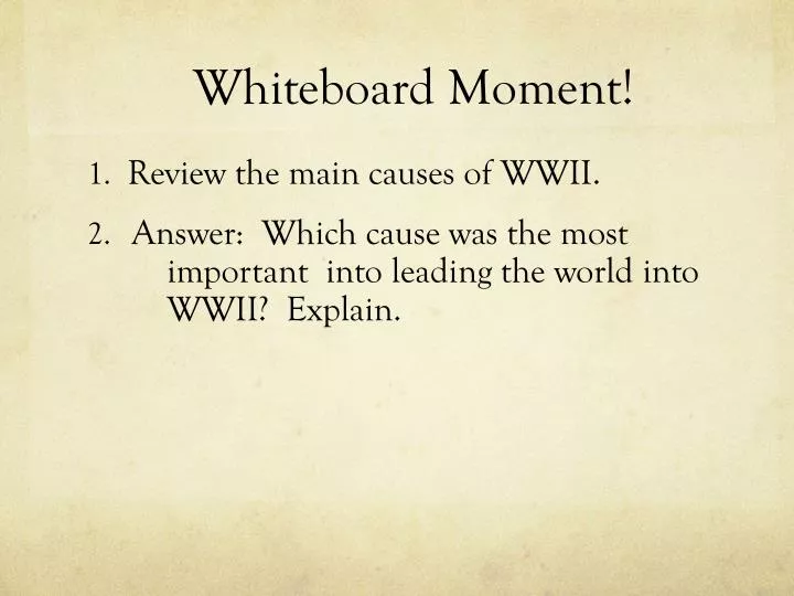 whiteboard moment