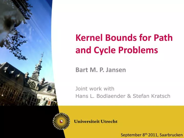 kernel bounds for path and cycle problems