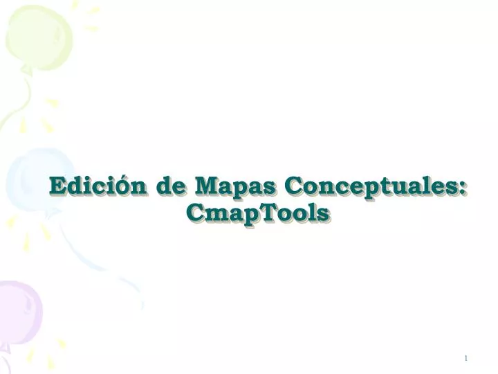 edici n de mapas conceptuales cmaptools