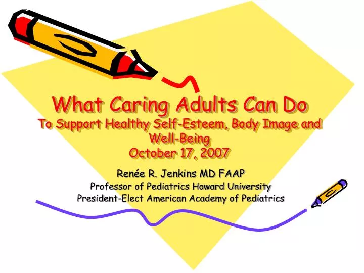 what caring adults can do to support healthy self esteem body image and well being october 17 2007