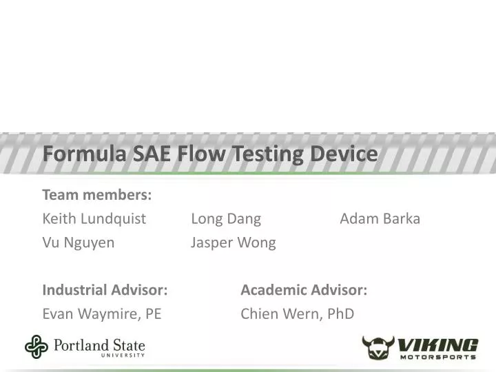 formula sae flow testing device