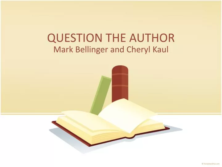 question the author