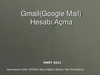 gmail google mail hesab a ma