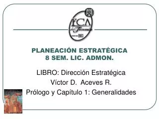 planeaci n estrat gica 8 sem lic admon