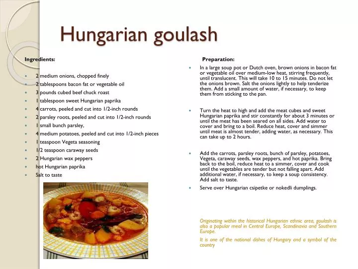hungarian goulash