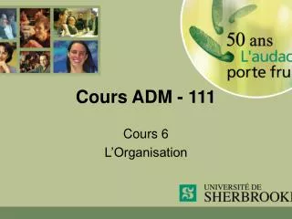 cours adm 111