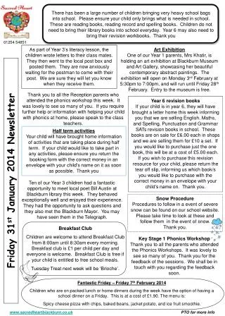 Roe Lee Park School Newsletter July 2007