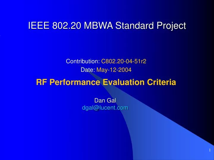 ieee 802 20 mbwa standard project