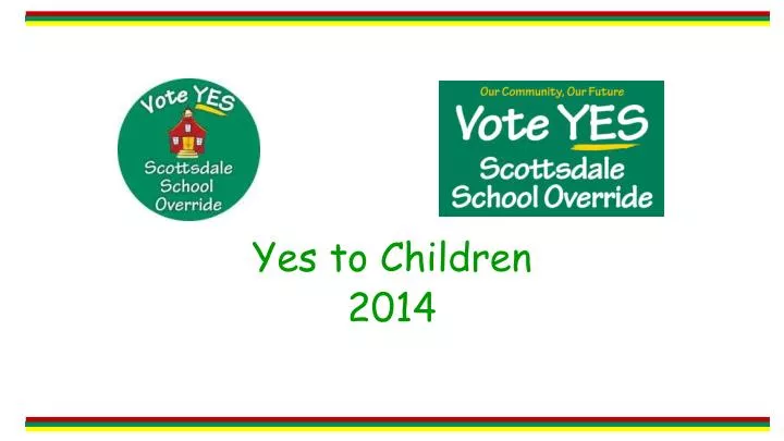 yes to children 2014