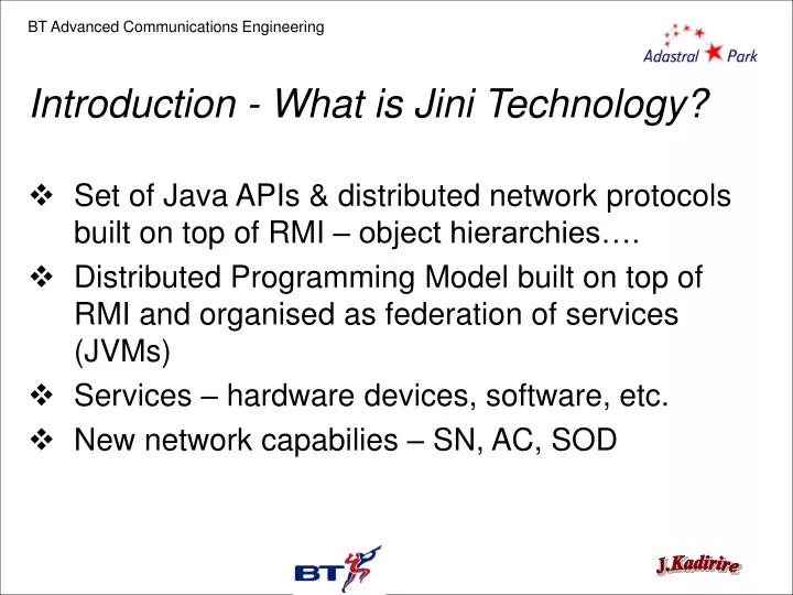 introduction what is jini technology