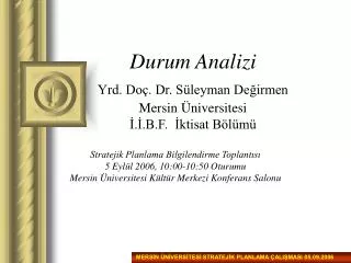 mers n n vers tes stratej k planlama ali masi 05 09 2006