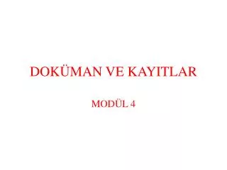 mod l 4