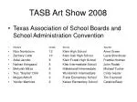 TASB Art Show 2008