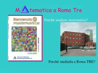 m tematica a roma tre