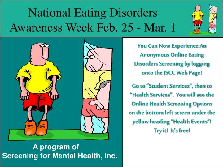 national eating disorders awareness week feb 25 mar 1