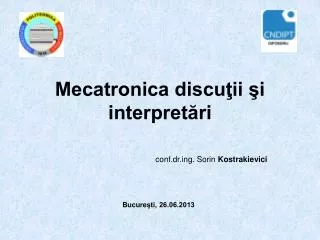 mecatronica discu ii i interpret ri