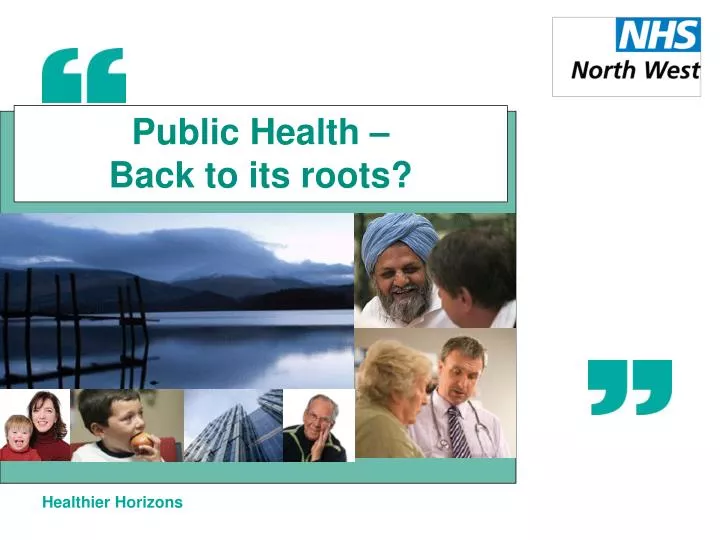 public health back to its roots