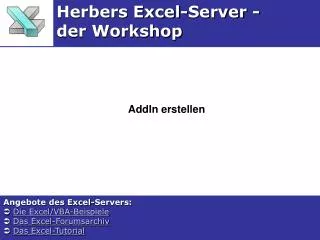 addin erstellen