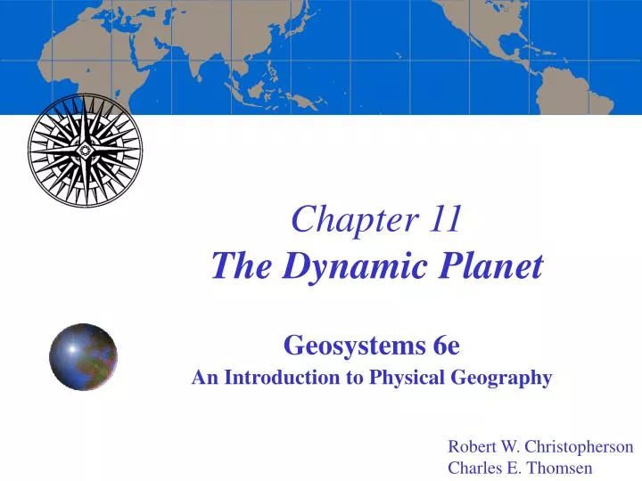 chapter 11 the dynamic planet