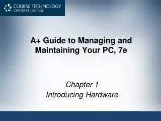 a guide to managing and maintaining your pc 7e