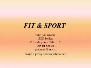 fit sport