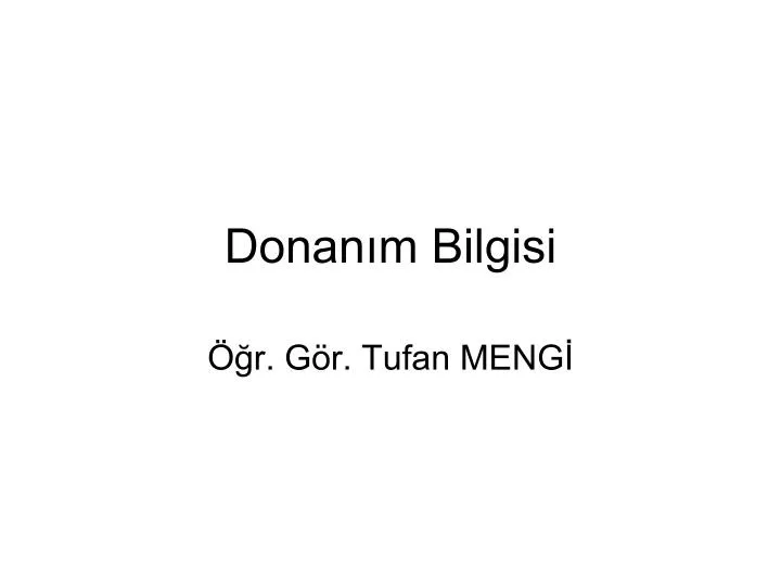 donan m bilgisi